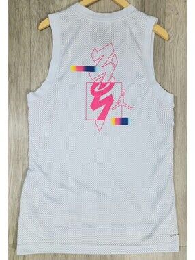 Air Jordan Zion Dri-Fit Tank Top Jersey Basketball Mens Size M DR2111-453 #12